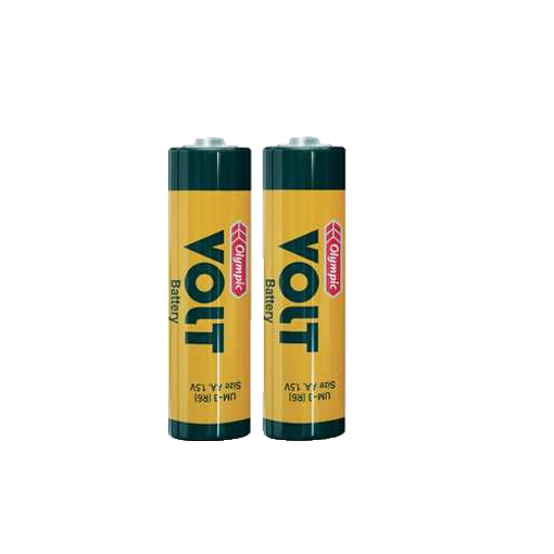 Olympic Metallic Volt Pencil Battery - 2 pcs