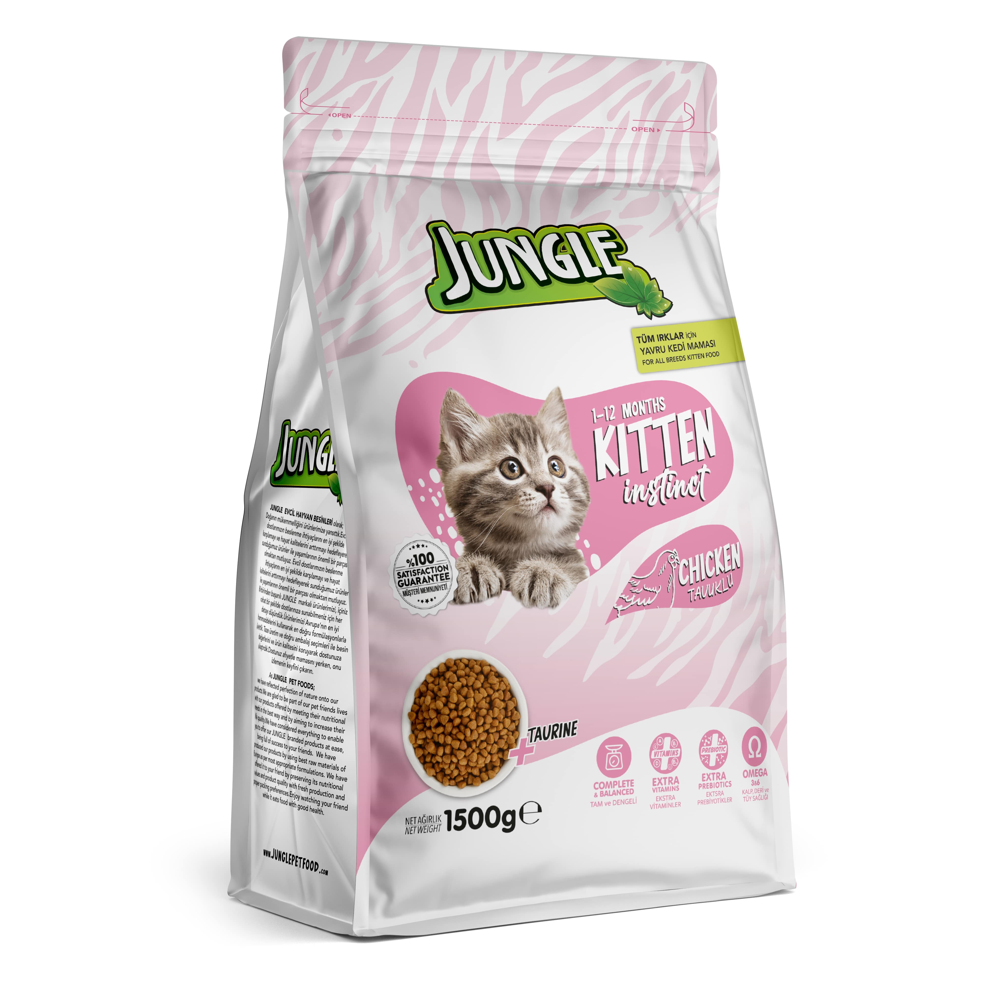 Jungle kitten Food