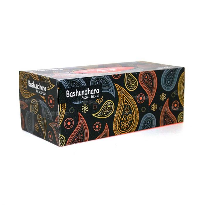 Bashundhara Facial Tissue Box 120x2ply