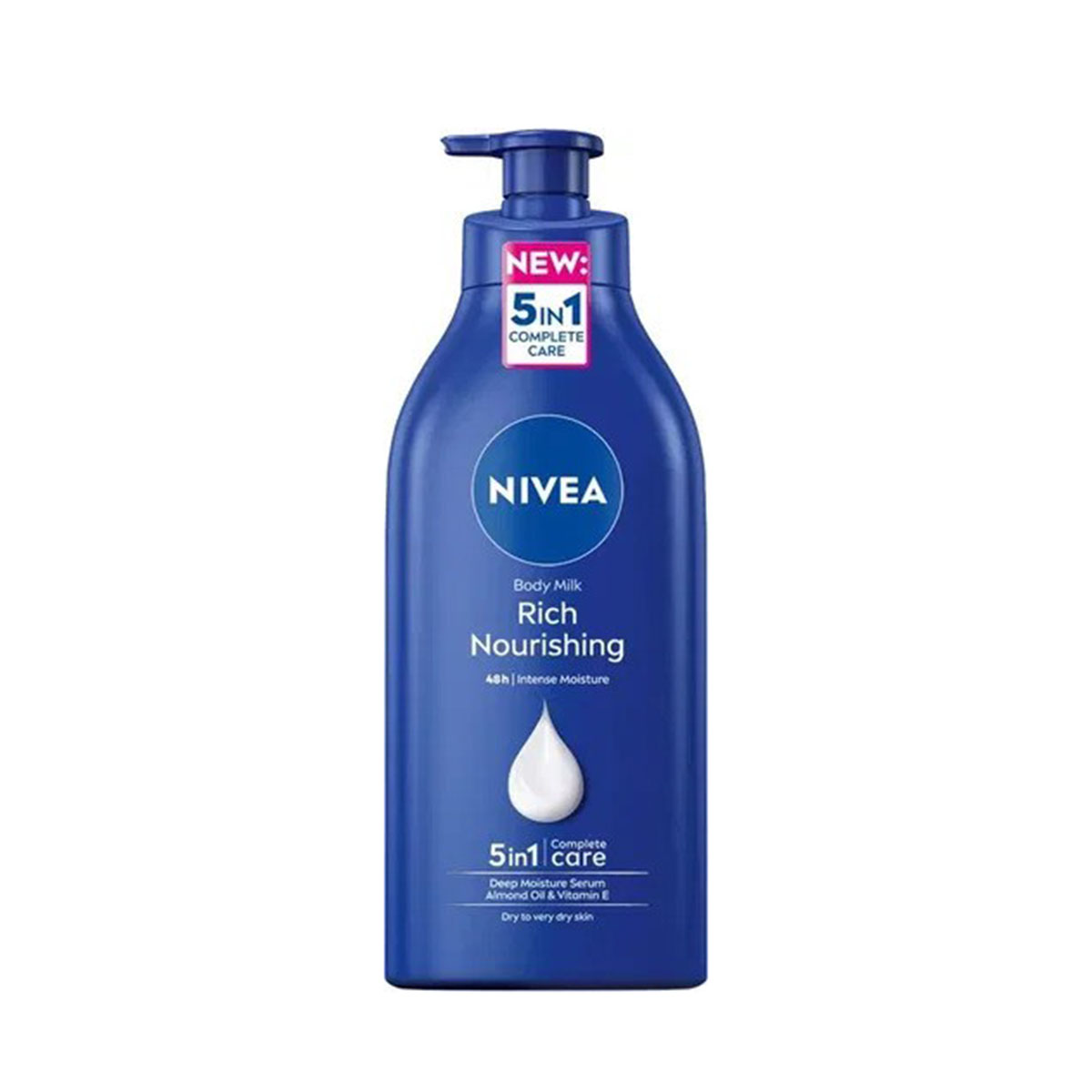 Nivea Rich Nourishing Body Lotion for Dry Skin 625ml